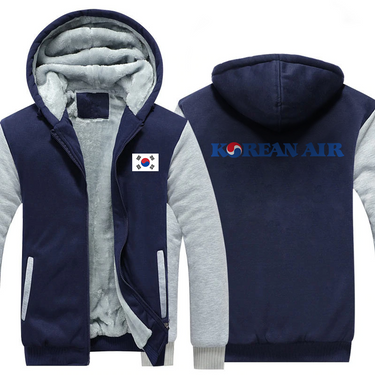 KOREAN AIRLINES JACKETS FLEECE SWEATSHIRT